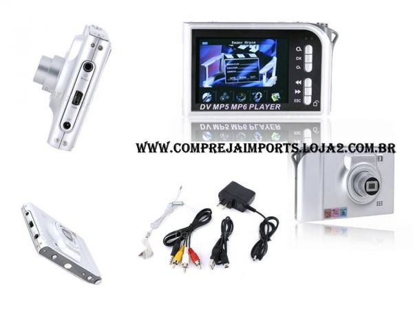 Camera Retrátil 2,8 polegadas LCD 2G PMP + MP5